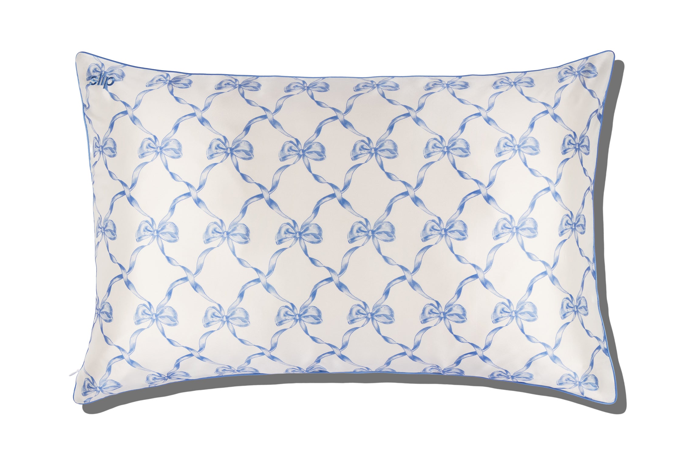 SLIP PURE SILK PILLOWCASE - BOWIE - QUEEN - ZIPPERED – Slip CA