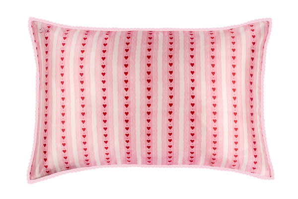 Sweetie Queen Zippered Pillowcase with Lace Trim