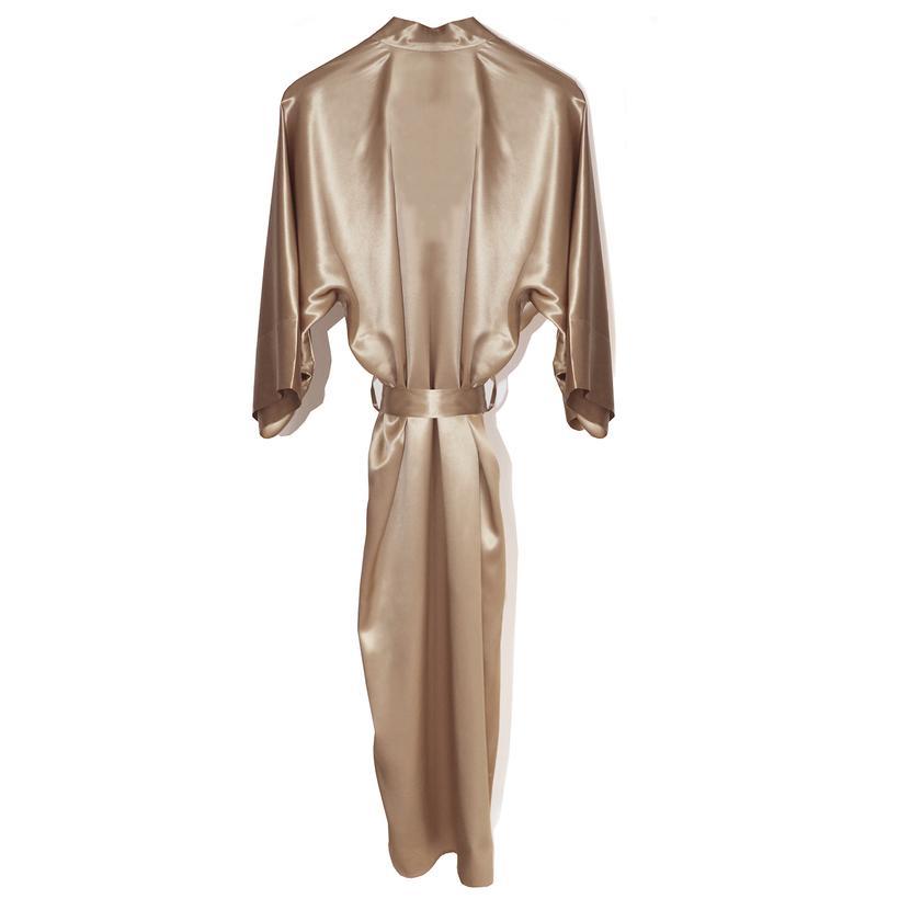 Caramel Long Robe Slip CA